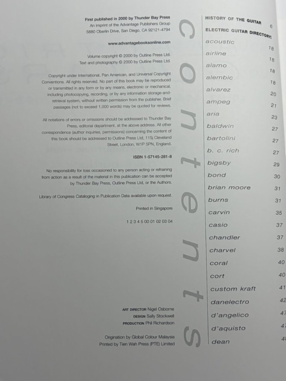 Electric Guitars: The Illustrated Encyclopedia by Tony Bacon 2002 Hardcover - Picture 5 of 6